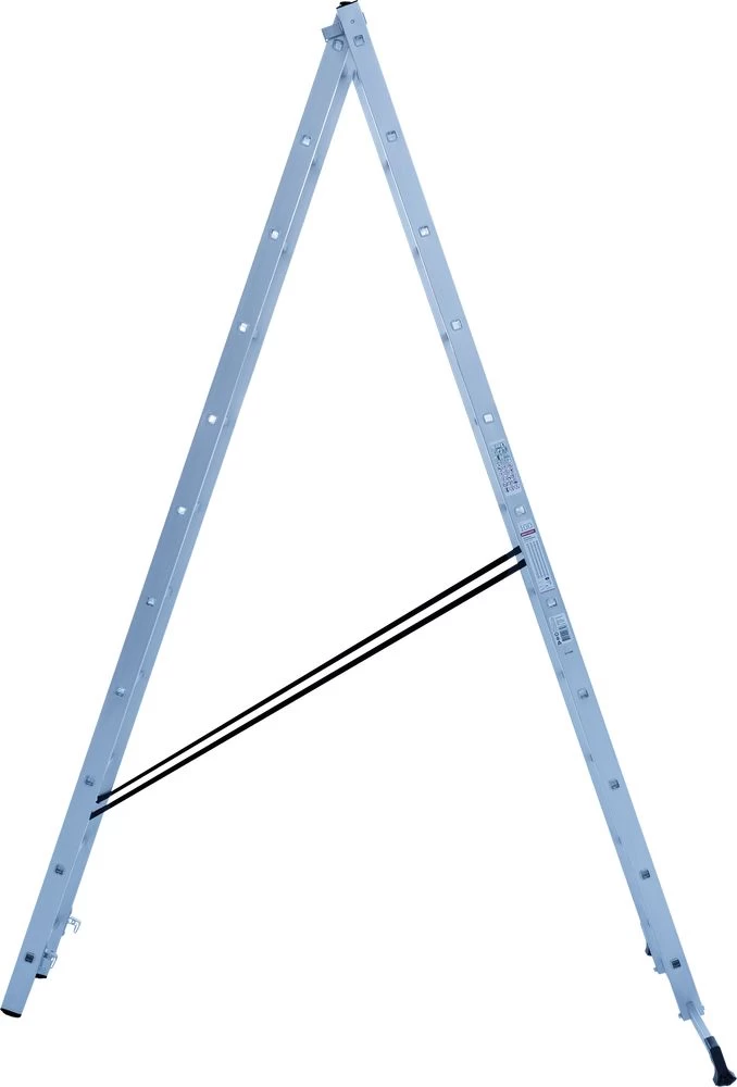 Лестница алюминиевая двухсекционная Новая Высота 2x11 арт. 1220211 от магазина ЛесКонПром.ру