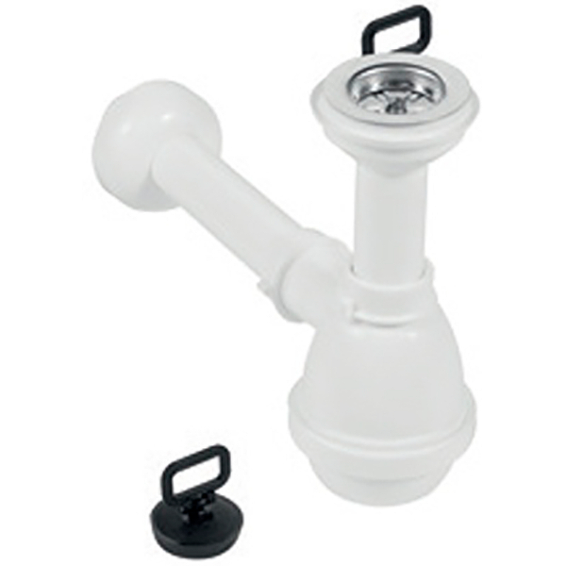 Сифон для раковины Hatria Specials YXZ801 Хром от магазина ЛесКонПром.ру