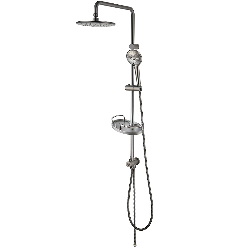 Душевая система Lemark Bronx LM3788GM Графит от магазина ЛесКонПром.ру