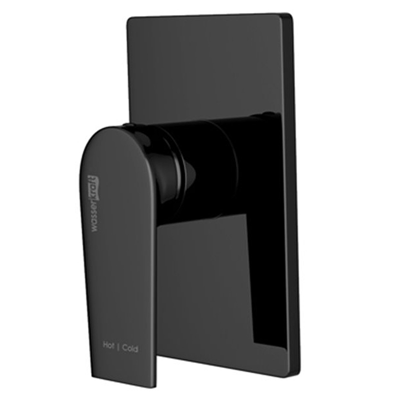 Душевая система WasserKRAFT А66181 Черный глянец от магазина ЛесКонПром.ру