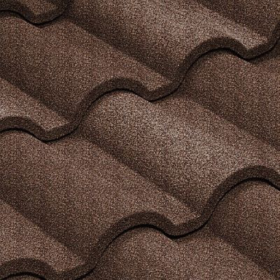 Композитная черепица Metrotile Metrotile Romana Кофе от магазина ЛесКонПром.ру