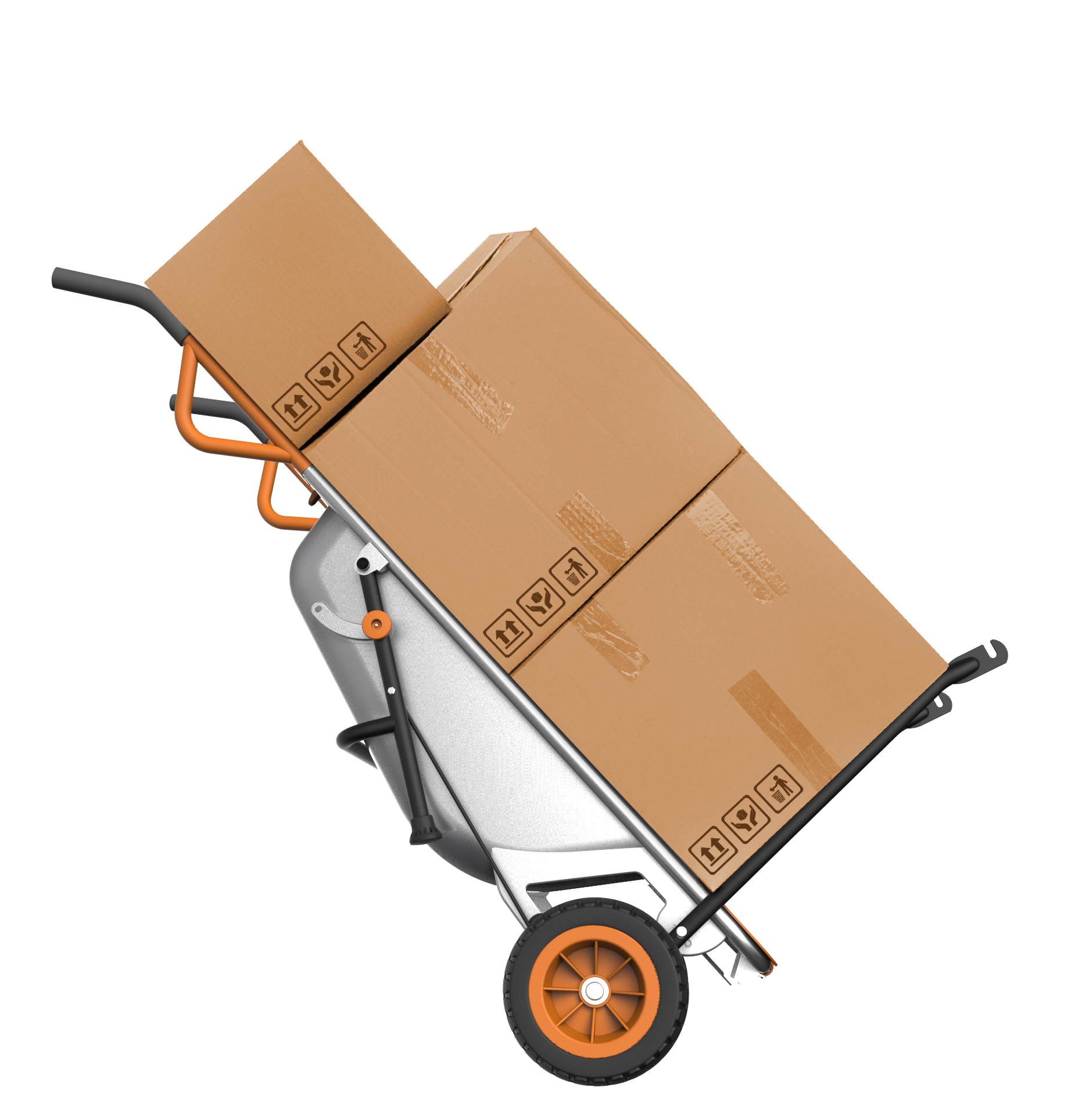 Садовая тележка WORX WG050 Aerocart от магазина ЛесКонПром.ру