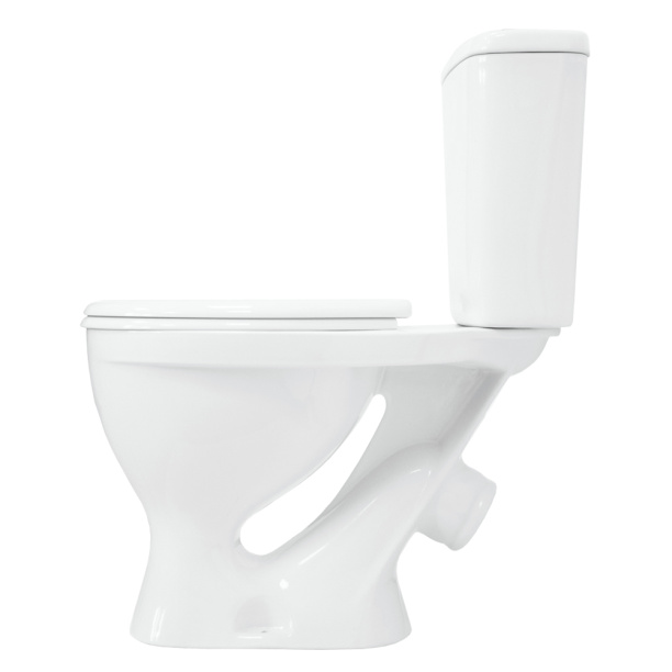 Унитаз-компакт SANITA Эталон с сиденьем от магазина ЛесКонПром.ру