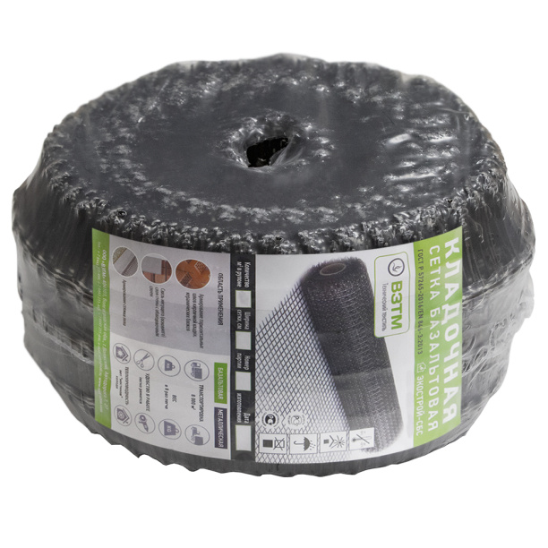 Сетка кладочная базальтовая 110 мм 25 м от магазина ЛесКонПром.ру