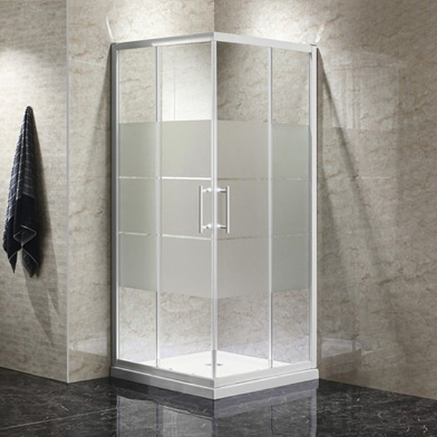 Душевой уголок FLUMEN Rois 90х90х195 см без поддона от магазина ЛесКонПром.ру