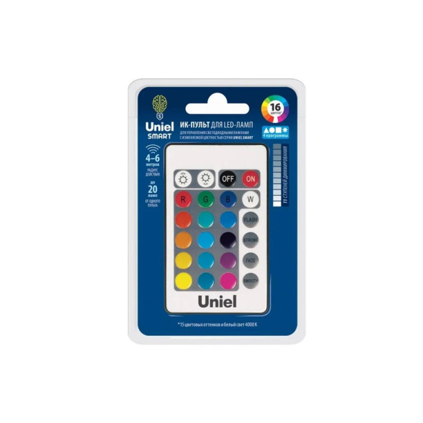 Пульт для лампы Uniel SMART RGB от магазина ЛесКонПром.ру