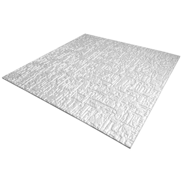 Плита потолочная Вереск 50х50 см белая от магазина ЛесКонПром.ру