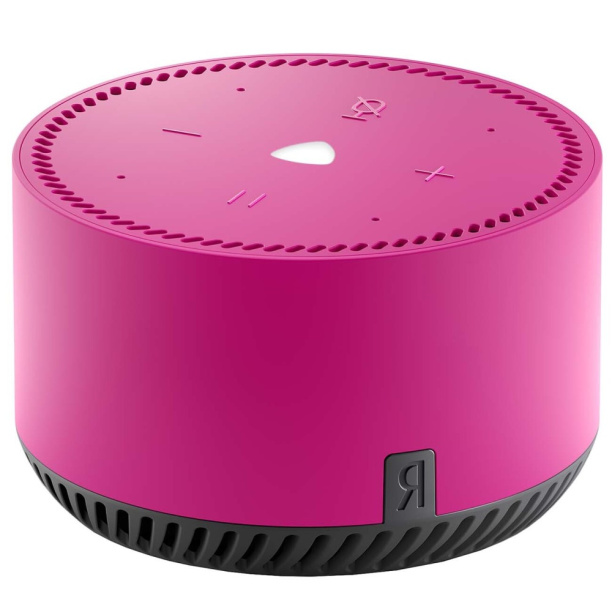 Умная колонка Яндекс Лайт розовая от магазина ЛесКонПром.ру