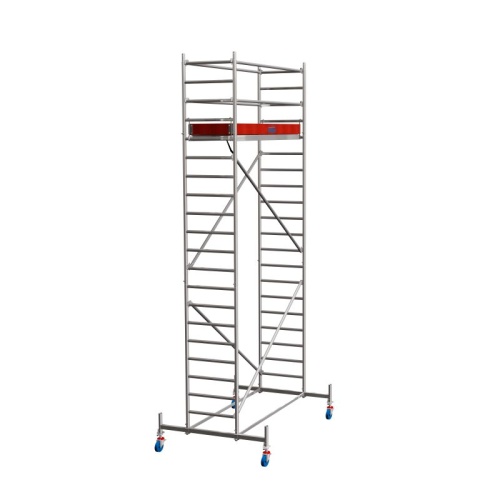 Алюминиевая Вышка-тура KRAUSE STABILO серия 10 2,5х0,75 м РВ 6,4 м (Арт.741332) от магазина ЛесКонПром.ру