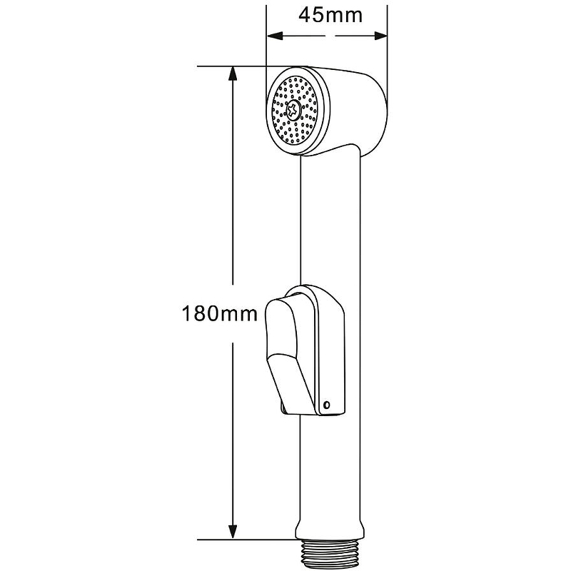 Гигиенический душ Agger AHYG01 Хром от магазина ЛесКонПром.ру