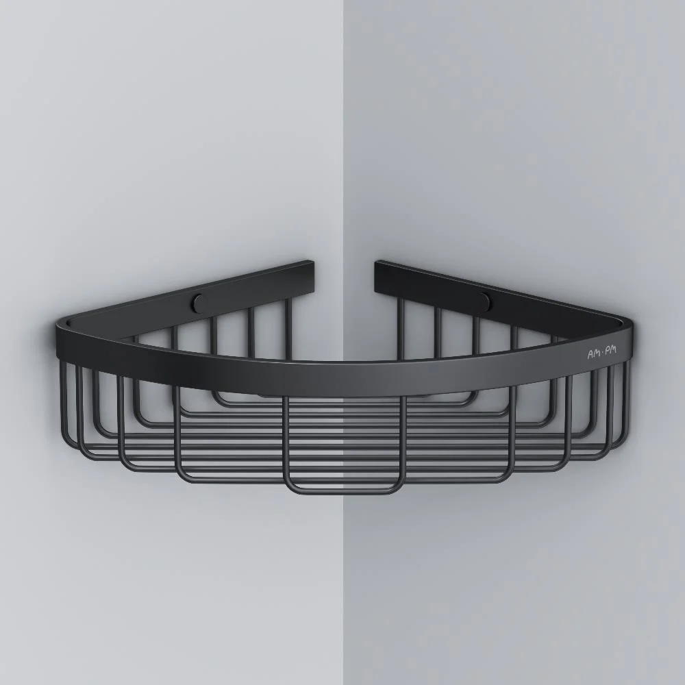 Полка AM.PM Sense L A7452122 угловая, черная от магазина ЛесКонПром.ру