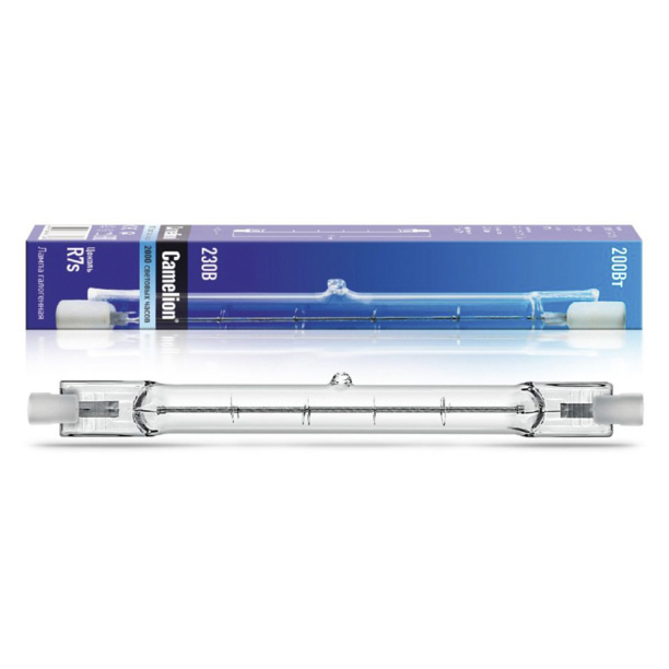 Галогенная лампа Camelion 200Вт R7s 118 мм от магазина ЛесКонПром.ру