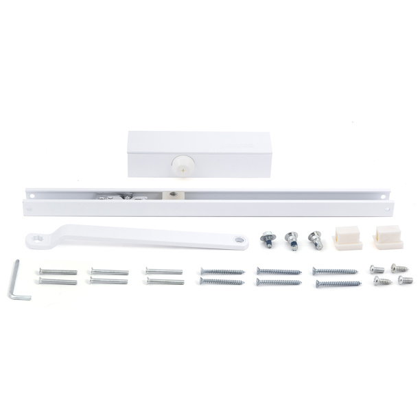 Дверной доводчик NOTEDO DC075SL+HO белый от магазина ЛесКонПром.ру