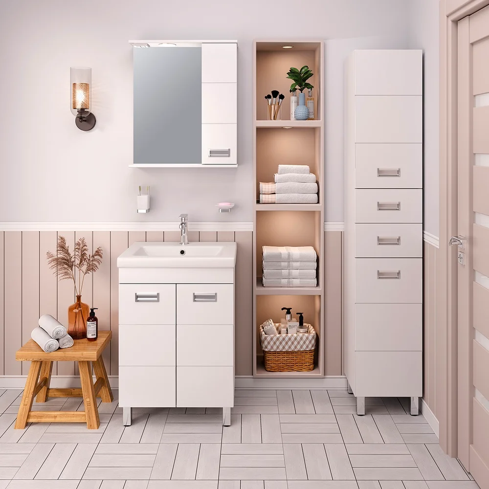 Зеркало Emmy Монтана 50 R, с подсветкой от магазина ЛесКонПром.ру