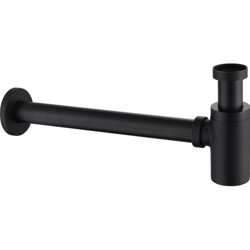 Сифон для раковины Abber AF0030B Черный матовый от магазина ЛесКонПром.ру