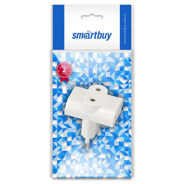 Тройник без заземления Smartbuy от магазина ЛесКонПром.ру