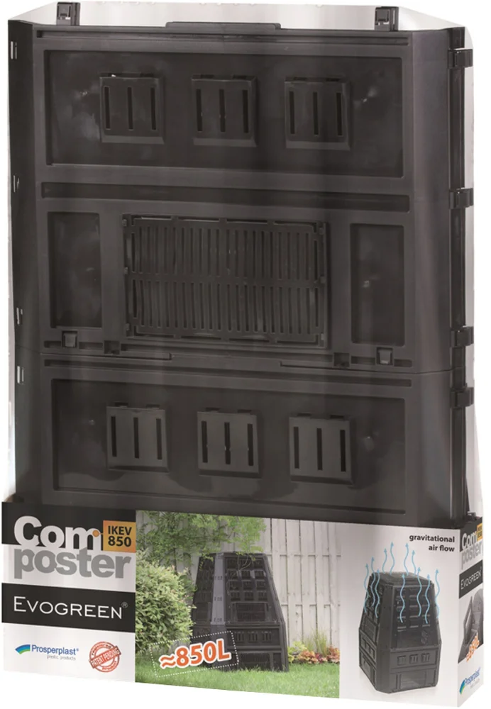 Компостер Prosperplast Evogreen 850 л, черный от магазина ЛесКонПром.ру