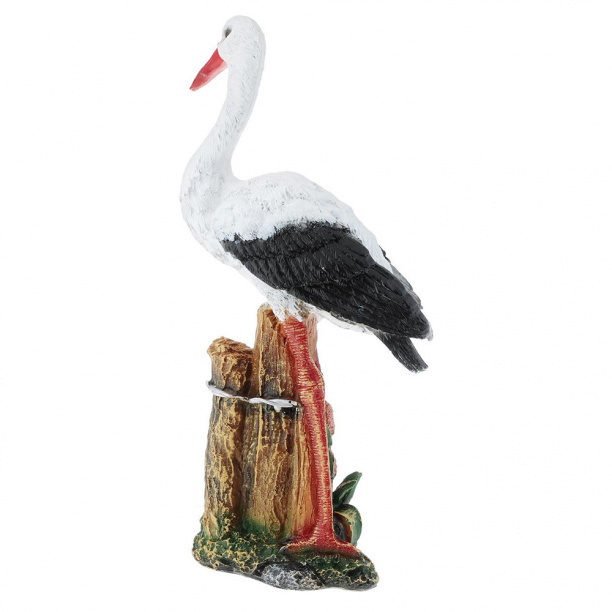 Фигура садовая Аист в камышах от магазина ЛесКонПром.ру