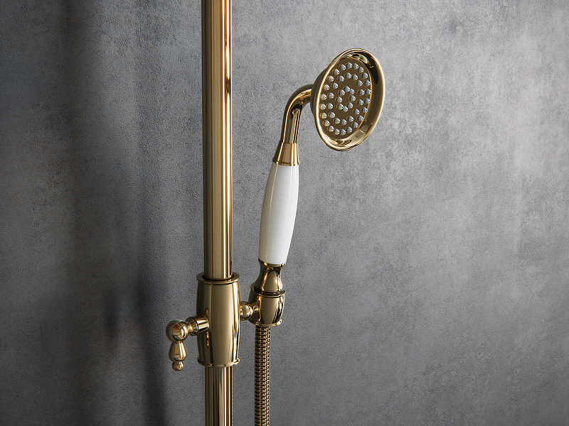 Душевая система Laguraty 7001A Золото от магазина ЛесКонПром.ру