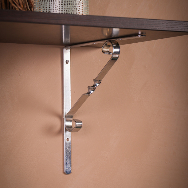 Кронштейн Бегония 200х200 хром от магазина ЛесКонПром.ру