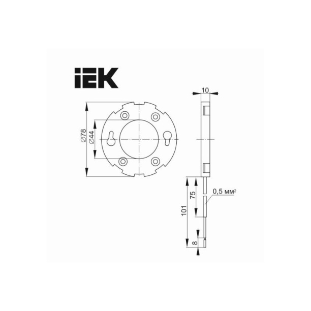 Патрон IEK GX53 от магазина ЛесКонПром.ру