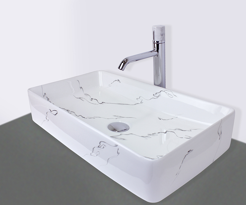 Раковина-чаша Bronze de Luxe Lacio 60 1061BM Белая от магазина ЛесКонПром.ру