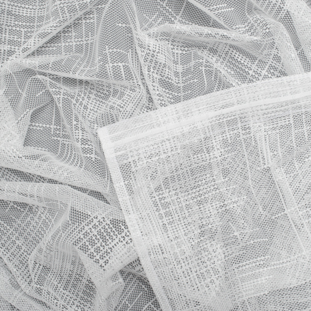 Штора-тюль Плиссе 300х280 см белая от магазина ЛесКонПром.ру