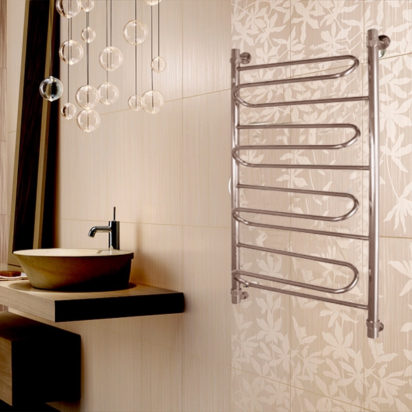 Водяной полотенцесушитель Ника Curve ЛZ 50x40 Хром от магазина ЛесКонПром.ру