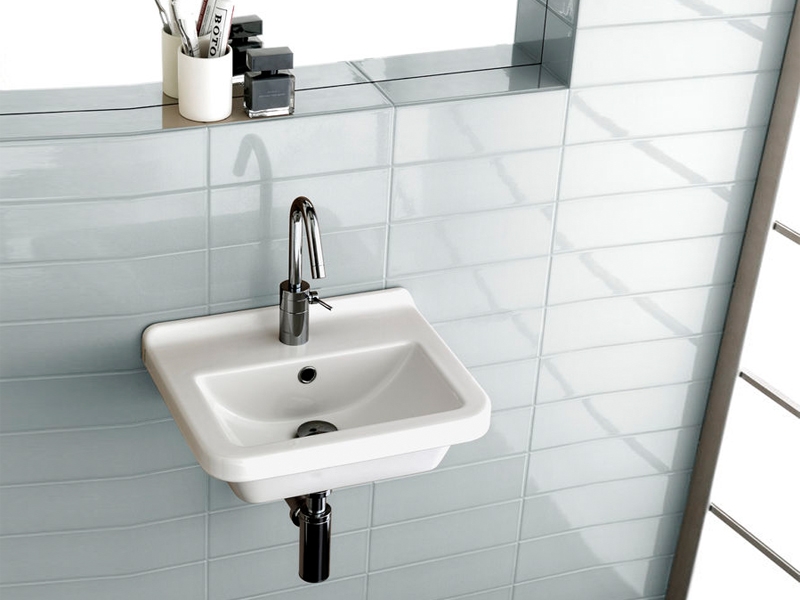 Раковина Hatria Erika Pro 45 YXGI Белая от магазина ЛесКонПром.ру