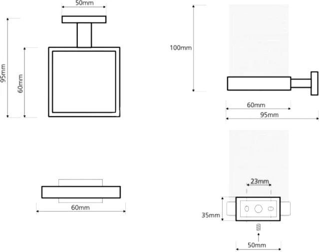 Стакан Bemeta Plaza 118210019 от магазина ЛесКонПром.ру