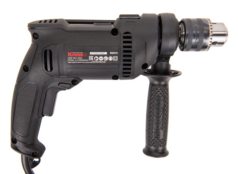 Дрель ударная KRESS KU310 650Вт (13мм) электрическая от магазина ЛесКонПром.ру