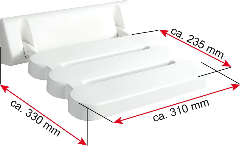 Сиденье для душа Ridder Assistent А00200101 от магазина ЛесКонПром.ру