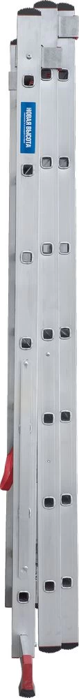 Лестница алюминиевая трехсекционная индустриальнаяНовая Высота 3x7 арт. 5230307 от магазина ЛесКонПром.ру
