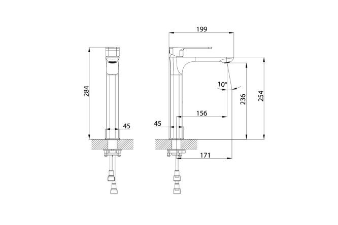 Смеситель для умывальника IDDIS Slide 80534119 от магазина ЛесКонПром.ру