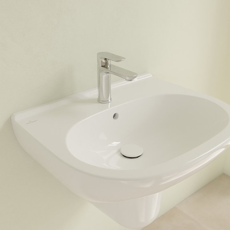 Раковина Villeroy&Boch O.Novo 60 51606001 Альпийский белый от магазина ЛесКонПром.ру