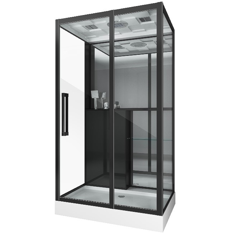 Душевая кабина Grossman 120х82 GR267 без гидромассажа от магазина ЛесКонПром.ру