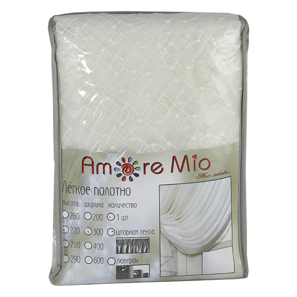 Штора-тюль 8750 300х270 см шампань от магазина ЛесКонПром.ру