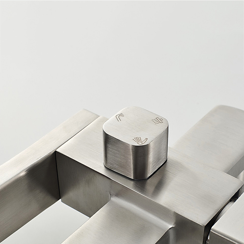 Душевая система Melana Cubo F610207 Сатин от магазина ЛесКонПром.ру