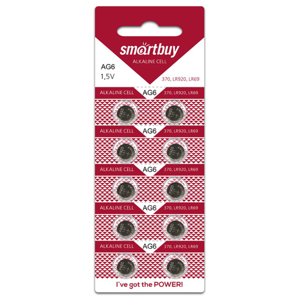Батарейка Smartbuy G6 10 шт от магазина ЛесКонПром.ру