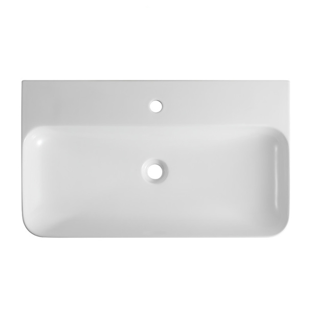 Раковина на столешницу FLUMEN DESIGN Platani 81 см белый от магазина ЛесКонПром.ру