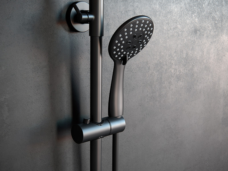 Душевая система Laguraty 17060B Черный от магазина ЛесКонПром.ру