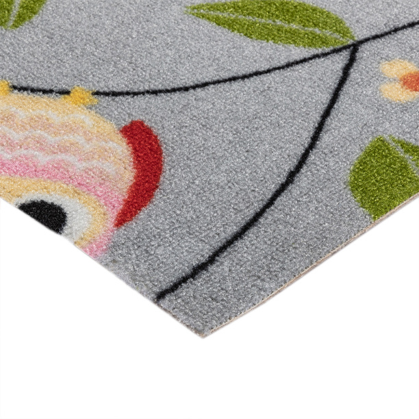 Ковролин Совы серый 4 м от магазина ЛесКонПром.ру