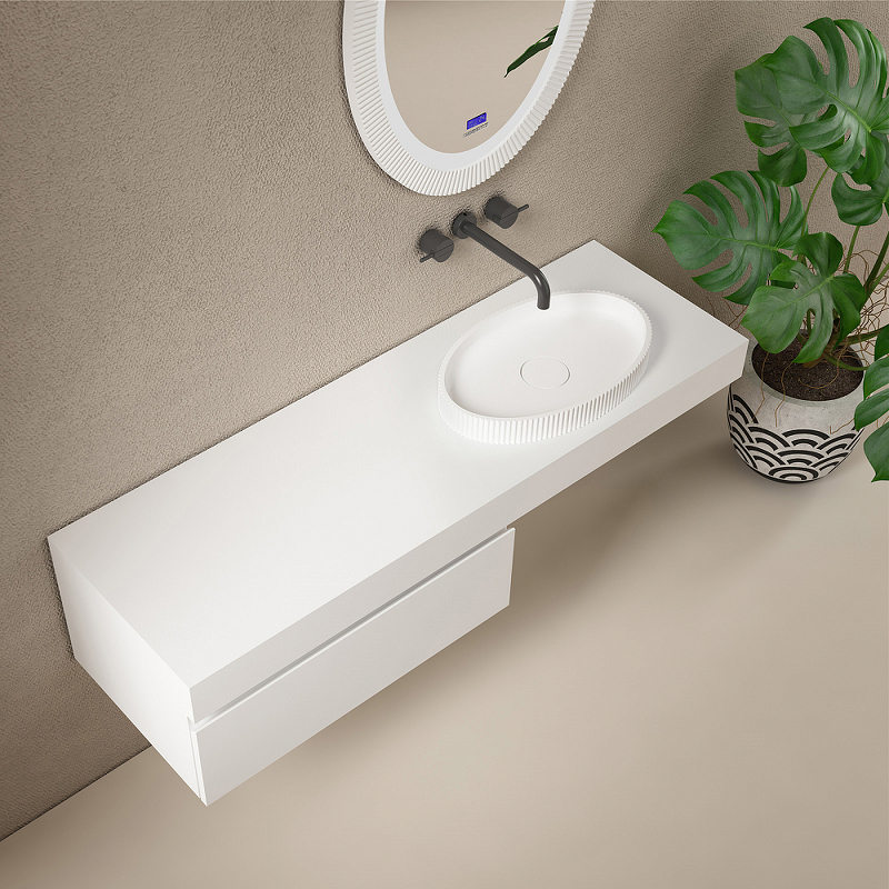 Раковина-чаша Abber Stein 50 AS2603 Белая от магазина ЛесКонПром.ру