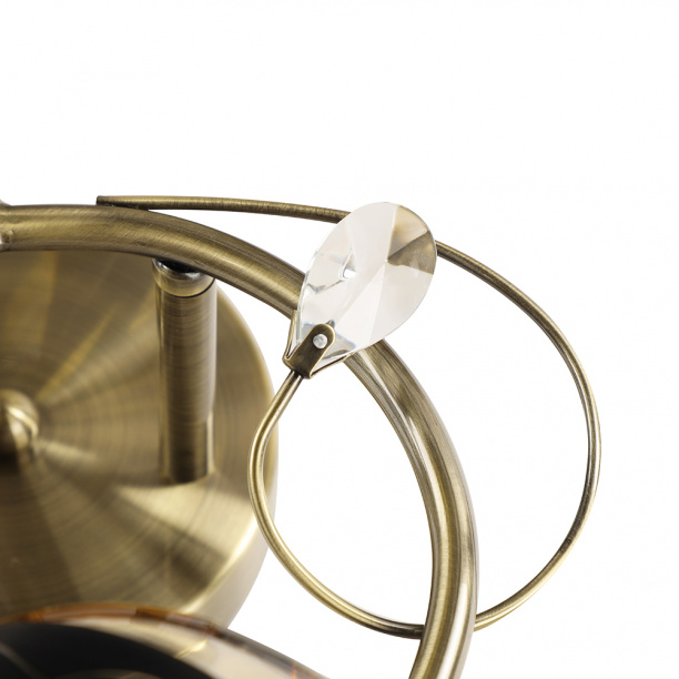 Люстра NEODECO Ариста 3х60 Вт Е27 бронза от магазина ЛесКонПром.ру