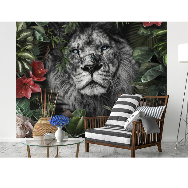 Фотообои флизелиновые Lion 300х270 см от магазина ЛесКонПром.ру