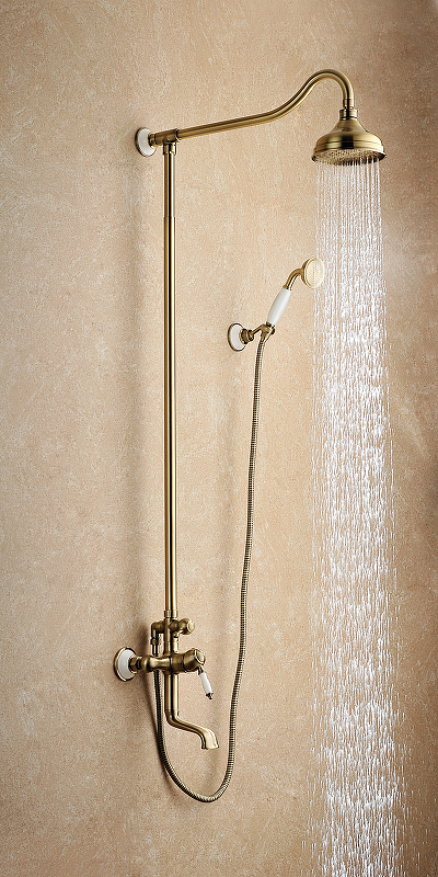 Душевая система Lemark Villa LM4862B Бронза от магазина ЛесКонПром.ру