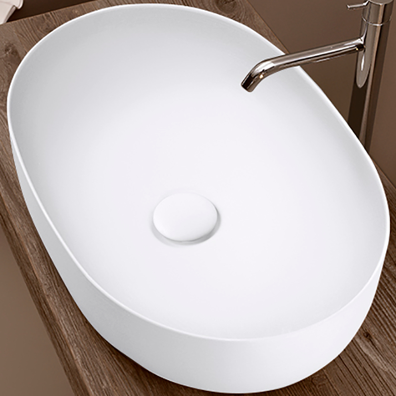 Раковина-чаша Kerasan Nolita 60 534301 Белая глянцевая от магазина ЛесКонПром.ру