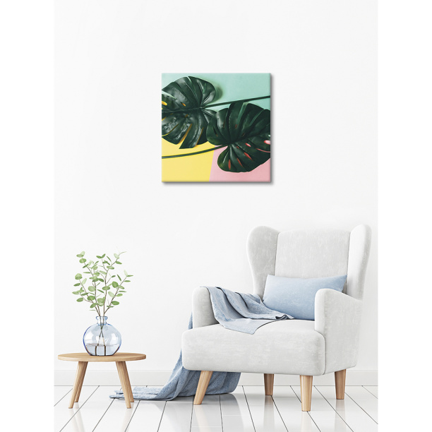 Канвас 50х70 см Белый парусник от магазина ЛесКонПром.ру