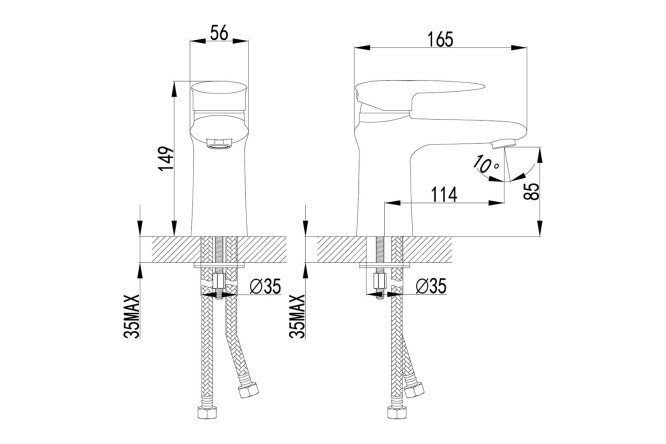 Смеситель для раковины LEMARK Status 80440932 от магазина ЛесКонПром.ру