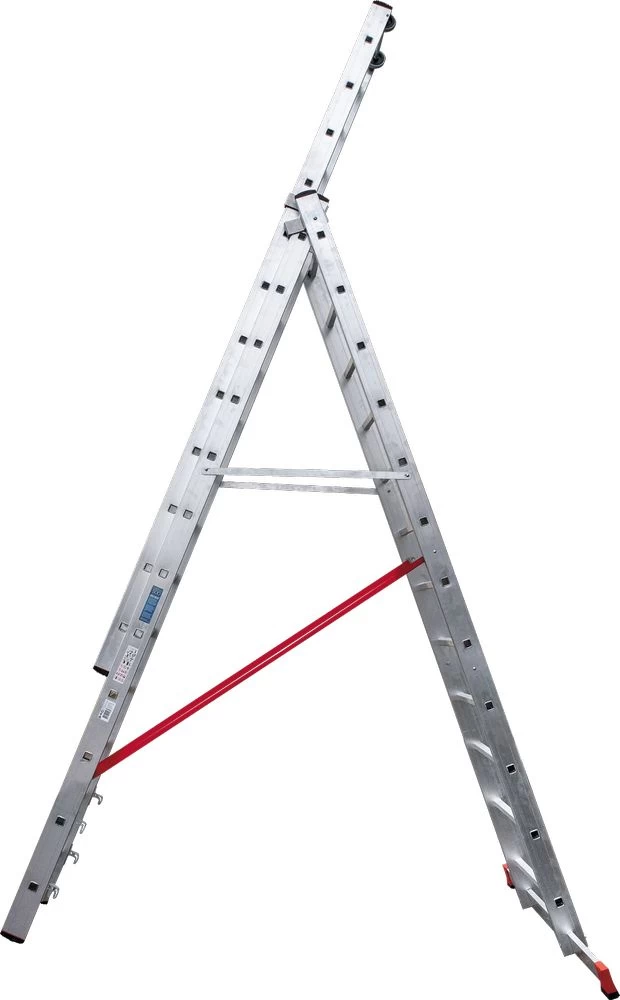Лестница алюминиевая трехсекционная индустриальнаяНовая Высота 3x12 арт. 5230312 от магазина ЛесКонПром.ру